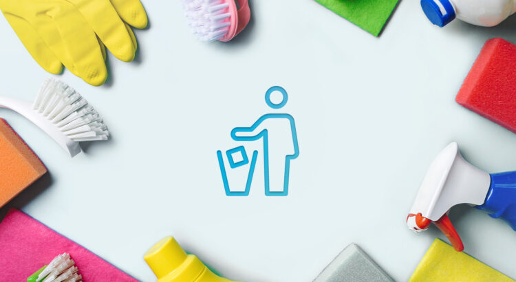 Embalagens de produto de limpeza - como descartar embalagens de produto de limpeza - onde jogar embalagens de produto de limpeza - que lixo jogar embalagens de produto de limpeza
